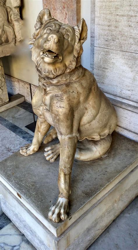 The Molossian Dog ~ Roman marble copy of a second century BC ...