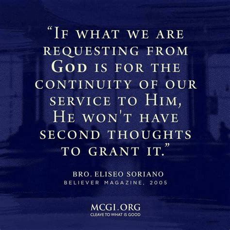 #MCGI #BES | Inspirational words, True words, Wise words