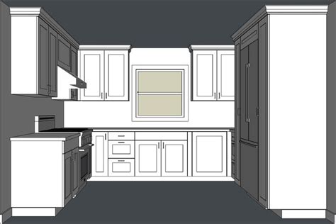 Designing Kitchen Cabinets with SketchUp | Popular Woodworking ...