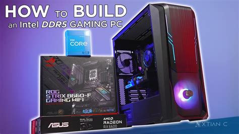 How To Build an Intel 12th Gen DDR5 Gaming PC (Step by Step Tutorial ...