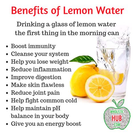 Benefits of lemon water! 🍋 #lemonwater #naturalhealth #wholistichub | Natural medicine, Lemon ...