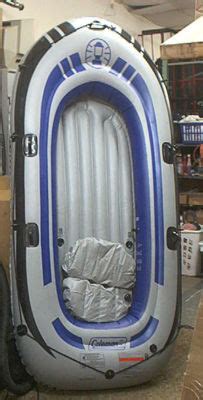 4 person coleman inflatable raft boat | #149670624