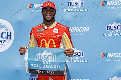 Bubba Wallace Wins 2nd Career Cup Pole at Texas