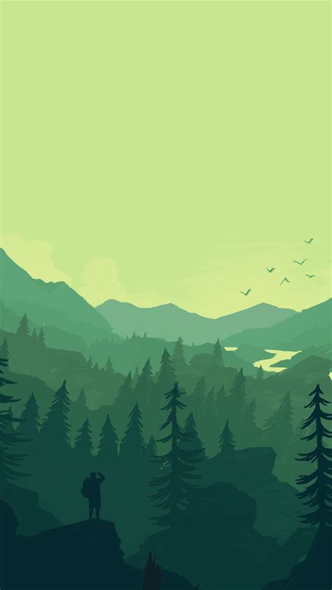 5 Minimalist Nature Wallpapers for Mobile