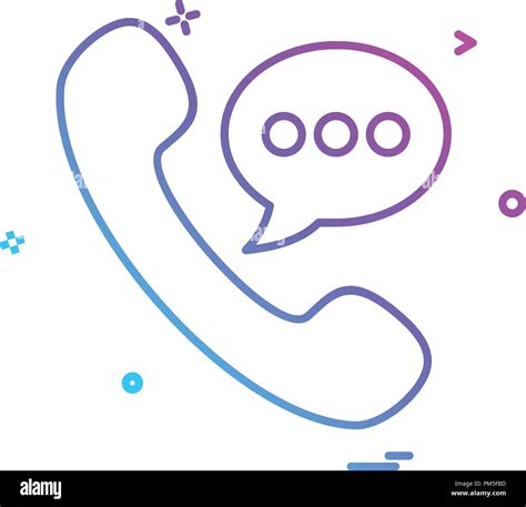 Call icon design vector Stock Vector Image & Art - Alamy