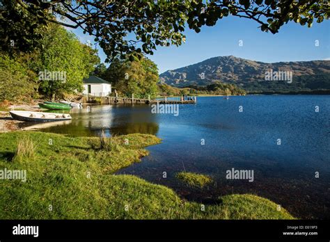 Loch Shiel, Dalelia pier, Ardnamurchan, Scotland Stock Photo - Alamy