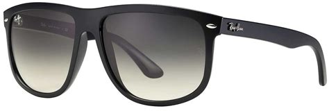 Ray-Ban 4147 Boyfriend Sunglasses - Black / Grey Gradient