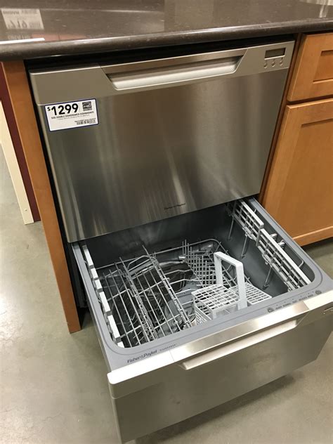 Lowes two part dishwasher SOS double dishwasher | Drawer dishwasher ...