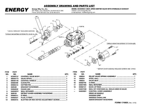 Log Splitter Valve Diagram