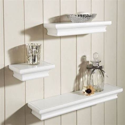 Wall Mount Shelf Set Of 3 Floating Display Storage Home Decor Shelves ...