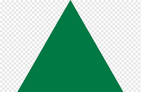 Green triangle illustration, Penrose triangle Equilateral triangle Shape, Green Triangle, angle ...