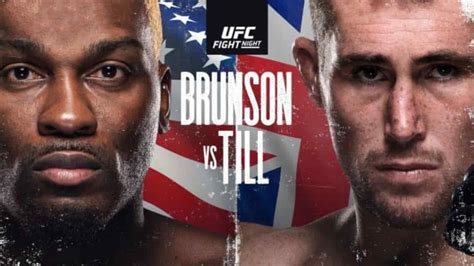 UFC Vegas 36: Derek Brunson vs Darren Till Prediction, Odds and Fight Preview