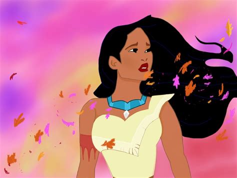 Pocahontas, Colors of the Wind. First attempt at digital drawing, how ...