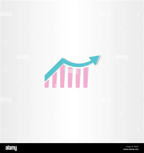 arrow growth chart symbol design Stock Vector Image & Art - Alamy