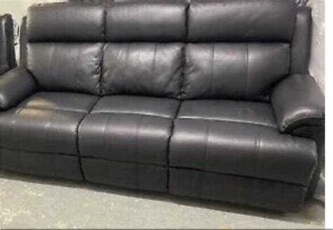 Grey leather sofa sofology | in Motherwell, North Lanarkshire | Gumtree