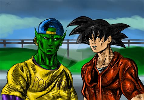 Piccolo, Goku Driving Lesson by joshdancato on DeviantArt