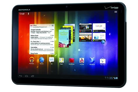 Verizon's Motorola Xoom 4G ICS update adds offline reading, improved camera - The Verge