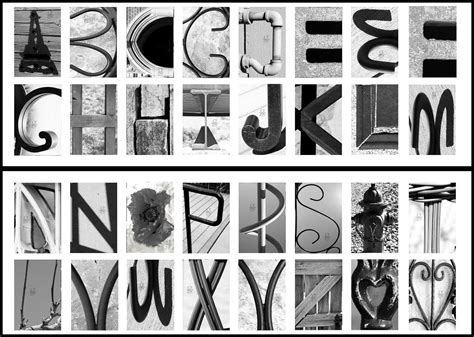 Free Printable Alphabet Photography Letters | Free Printable