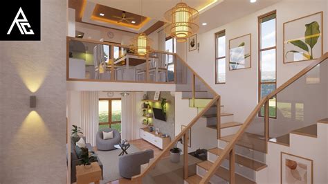 Classy 2-Bedroom Loft-Type Tiny House Design Idea (4x12 Meters Only) - YouTube