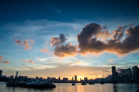 Manhattan Bridge during Sunset · Free Stock Photo