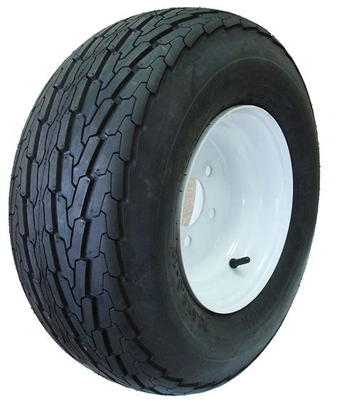 HI-RUN Utility Trailer Tire/Whl Assy 20.5x8x10 6 PLY 5 HOLE - Lawn & Garden - Outdoor Tools ...