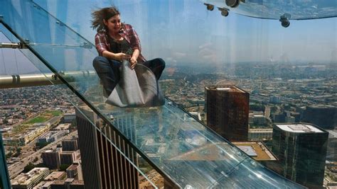 Terrifying glass skyscraper slide already facing lawsuit