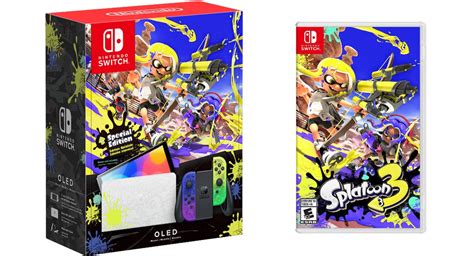 Nintendo Switch OLED Splatoon 3 Edition + Splatoon 3 | SoloTodo