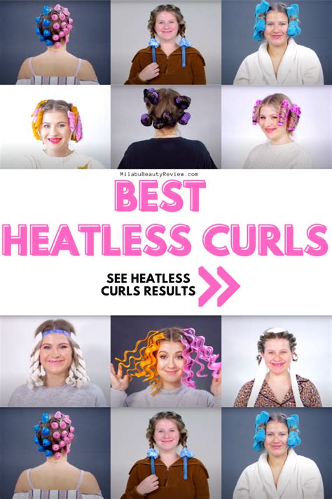 Heatless Curls with Socks - Milabu Beauty Review