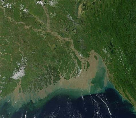 Ganges River Delta - Free Earth Pictures, Photos, Images & Information