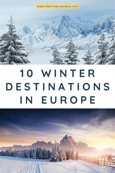 Winter in Europe: Top 21 Winter Destinations in Europe | Winter travel ...