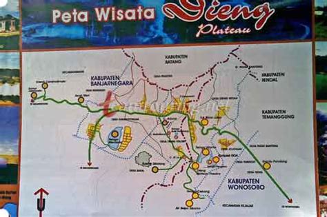 20 Lokasi Wisata Dieng Plateau Beserta Alamat Desanya & Map ...