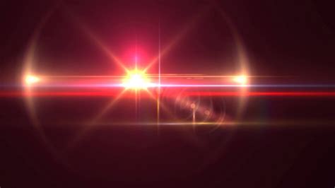 Red Lens Flare - Free Overlay Stock Footage - YouTube