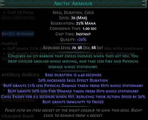 PoE Arctic Armour 3.25