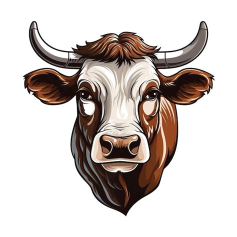 Premium Vector | Flat vector logo beef vector white background isolated