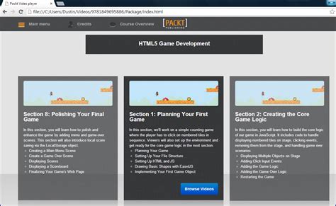 Inspired by Actual Events: Video Review: HTML5 Game Development