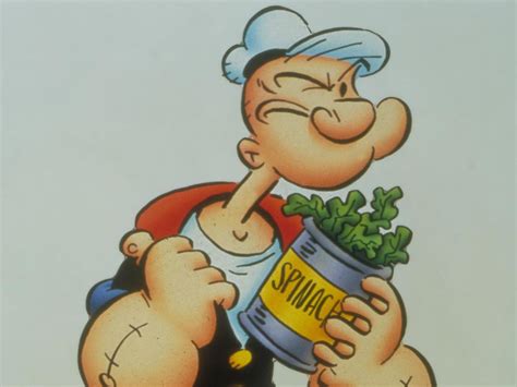 Popeye Cartoon Spinach