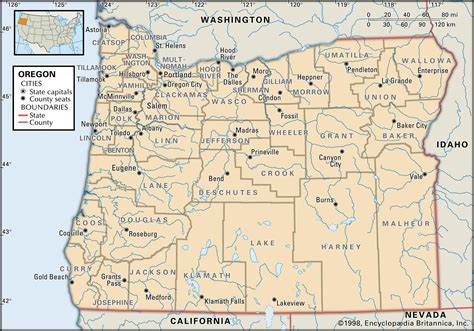 California Oregon Border Map - Printable Maps