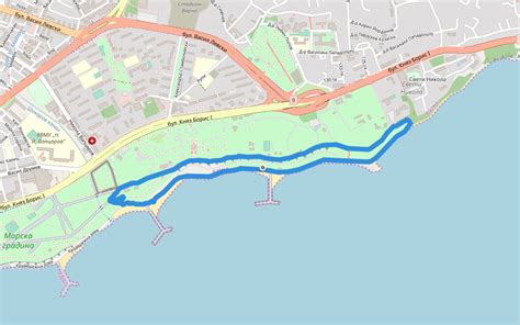 Sea Garden Walking And Running Trail - Varna, Bulgaria | Pacer