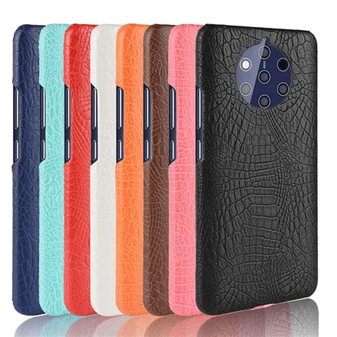 For Nokia 9 Pureview phone case Luxury PU Leather Hard Back cover For ...