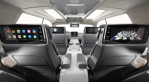 Lincoln Navigator concept - There are entertainment consoles on the ...