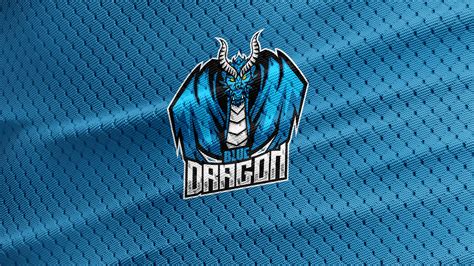 Blue Dragon Logo :: Behance