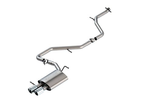 Best Exhaust - Borla Cat-Back Exhaust System S-Type to suit 2020-on Toyota Corolla SE Sedan 140845