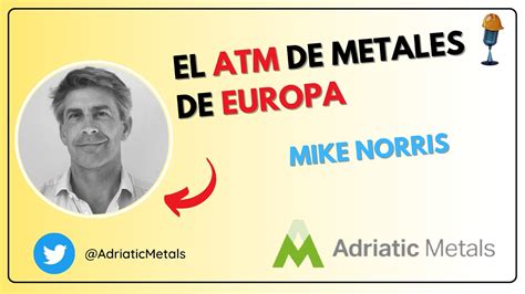 42. Entrevista a Adriatic Metals ($ADMLF $ADT $ADT.AX $ADT) - YouTube