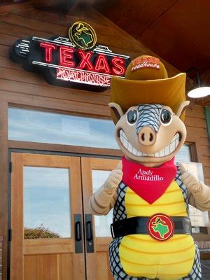 Texas Roadhouse Mascot - Andy Armadillo - Olympus Mascots