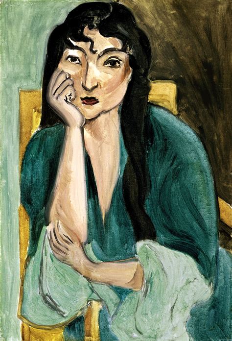 Meditation — Portrait of Laurette by Henri Matisse