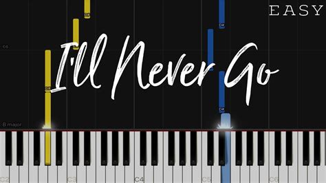 I'll Never Go - Erik Santos | EASY Piano Tutorial Acordes - Chordify