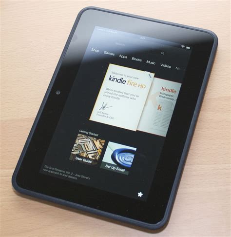 Kindle Fire HD 7 - a software update already available | Blugga