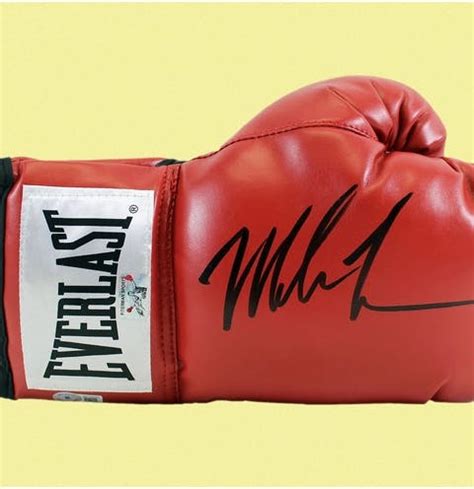 Charitybuzz: Mike Tyson Signed Boxing Glove