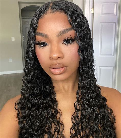 Undetectable Real Transparent Lace Front Wig Water Wave 13x4 Brazilain ...