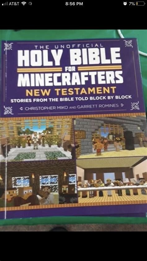 A Minecraft bible, but it's really the bible. : r/ofcoursethatsathing